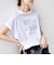 《一部追加予約》メルティ コットン プリント ロゴ ショート スリーブ Tシャツ