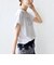 　《一部予約》メルティ コットン プリント ロゴ ショート スリーブ Tシャツ