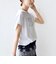 　《一部予約》メルティ コットン プリント ロゴ ショート スリーブ Tシャツ