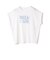 　《一部予約》メルティ コットン プリント ロゴ ショート スリーブ Tシャツ