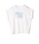 　《一部予約》メルティ コットン プリント ロゴ ショート スリーブ Tシャツ
