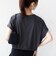　《一部予約》メルティ コットン プリント ロゴ ショート スリーブ Tシャツ