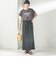 　《一部予約》メルティ コットン プリント ロゴ ショート スリーブ Tシャツ