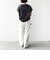 　《一部予約》メルティ コットン プリント ロゴ ショート スリーブ Tシャツ