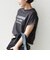 　《一部予約》メルティ コットン プリント ロゴ ショート スリーブ Tシャツ