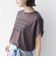 　《一部予約》メルティ コットン プリント ロゴ ショート スリーブ Tシャツ