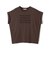 　《一部予約》メルティ コットン プリント ロゴ ショート スリーブ Tシャツ