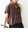 　《一部予約》メルティ コットン プリント ロゴ ショート スリーブ Tシャツ