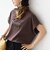 　《一部予約》メルティ コットン プリント ロゴ ショート スリーブ Tシャツ