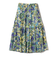 《予約》〈手洗い可能〉DEVEAUX 綿 プリント スカート