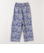 《予約》SHIPS any:〈洗濯機可能〉バンダナ プリント イージー ワイド パンツ