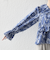 《予約》SHIPS any:〈洗濯機可能〉バンダナ プリント カシュクール フリル ブラウス