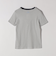 《予約》【SHIPS any別注】PETIT BATEAU: ロゴ プリント コンパクト ボーダー TEE 26SS