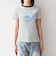 《予約》【SHIPS any別注】PETIT BATEAU: ロゴ プリント コンパクト ボーダー TEE 26SS