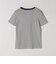 【SHIPS any別注】PETIT BATEAU: ロゴ プリント コンパクト ボーダー TEE 26SS