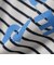 【SHIPS any別注】PETIT BATEAU: ロゴ プリント コンパクト ボーダー TEE 26SS