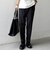 SHIPS any:〈吸水速乾〉Rapidry クリース アンクル テーパード イージーパンツ (セットアップ対応)26SS◆