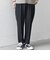 SHIPS any:〈吸水速乾〉Rapidry クリース アンクル テーパード イージーパンツ (セットアップ対応)26SS◆