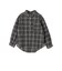 SHIPS Colors:〈手洗い可能〉シアー チェック シャツ◇