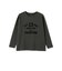 《一部追加・新色予約》【WEB限定】SHIPS Colors:〈洗濯機可能〉フロッキー ロゴ TEE（ロンT）◆