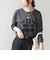 《一部追加・新色予約》【WEB限定】SHIPS Colors:〈洗濯機可能〉フロッキー ロゴ TEE（ロンT）◆
