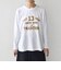 《一部追加・新色予約》【WEB限定】SHIPS Colors:〈洗濯機可能〉フロッキー ロゴ TEE（ロンT）◆