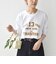 《一部追加・新色予約》【WEB限定】SHIPS Colors:〈洗濯機可能〉フロッキー ロゴ TEE（ロンT）◆