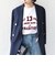 《一部追加・新色予約》【WEB限定】SHIPS Colors:〈洗濯機可能〉フロッキー ロゴ TEE（ロンT）◆