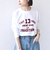 《一部追加・新色予約》【WEB限定】SHIPS Colors:〈洗濯機可能〉フロッキー ロゴ TEE（ロンT）◆