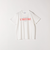 《予約》TRICOMER:〈洗濯機可能〉フレンチ ロゴ プリント TEE