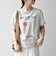 《予約》TRICOMER:〈洗濯機可能〉フレンチ ロゴ プリント TEE