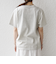 《予約》TRICOMER:〈洗濯機可能〉フレンチ ロゴ プリント TEE