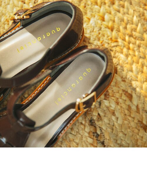 予約》quaranciel: ヒール グルカ サンダル｜シップスの通販｜&mall