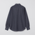 SHIPS: ジャージー デニム ライク ワンピースカラー シャツ