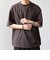 SHIPS any:〈吸水速乾〉Rapidry クルーネック スピンドル ポケット Tシャツ(セットアップ対応)◆