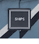 SHIPS: シルク バスケット レジメンタル ネクタイ