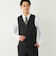 SHIPS Colors:〈洗濯機可能〉T/W スーツ ベスト(セットアップ対応可能)