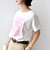 《予約》【WEB限定】オーガニック コットン ロゴ フレンチスリーブ TEE