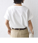 《予約》【WEB限定】オーガニック コットン ロゴ フレンチスリーブ TEE