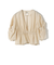 《予約》【SHIPS別注】troisiemeCHACO:〈手洗い可能〉シアー ボレロ ブラウス（セレモニー対応可）