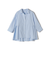 《予約》〈手洗い可能〉ポリエステル コットン ギャザー 切替 羽織 シャツ