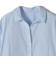 《予約》〈手洗い可能〉ポリエステル コットン ギャザー 切替 羽織 シャツ