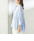 《予約》〈手洗い可能〉ポリエステル コットン ギャザー 切替 羽織 シャツ