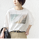 《予約》【WEB限定】オーガニック 5分袖 フォト TEE