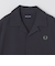 【SHIPS別注】FRED PERRY: ワンポイント ロゴ ピケ オープンカラーシャツ