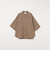 SHIPS any:〈洗濯機可能〉FUTURE LINEN CANVAS リネンライク スキッパー プルオーバーシャツ◆