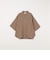 SHIPS any:〈UVカット〉FUTURE LINEN CANVAS リネンライク スキッパー プルオーバーシャツ◇