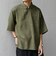 SHIPS any:〈UVカット〉FUTURE LINEN CANVAS リネンライク スキッパー プルオーバーシャツ◇