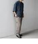 SHIPS any:〈UVカット〉FUTURE LINEN CANVAS リネンライク スキッパー プルオーバーシャツ◇