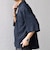 SHIPS any:〈UVカット〉FUTURE LINEN CANVAS リネンライク スキッパー プルオーバーシャツ◇